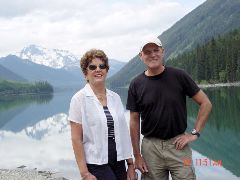 Arlene and John at Seton Lake